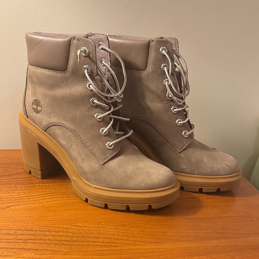 Timberlands with Ortholites for added comfort